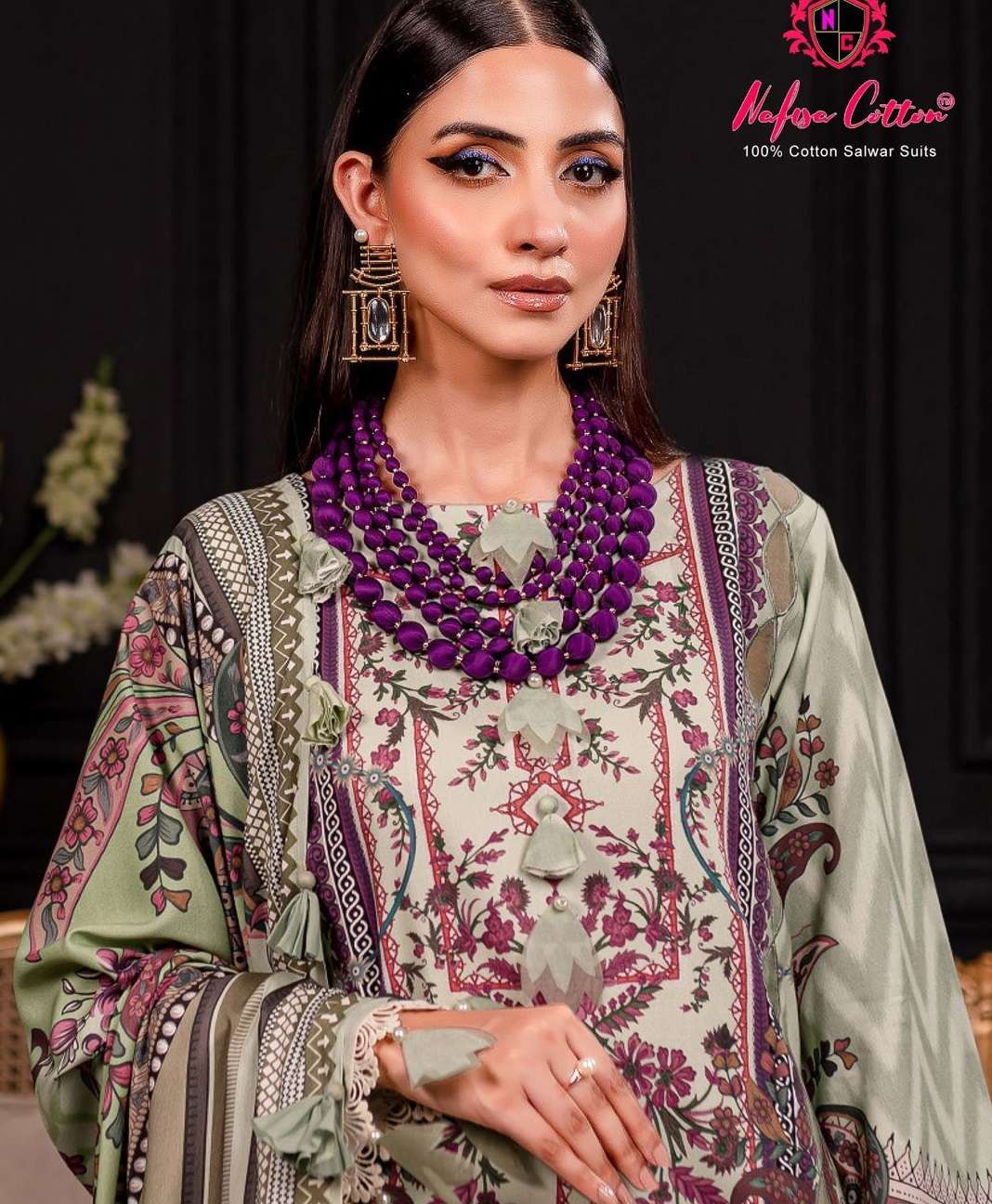 MONSOON COTTON VOL 12 by NAFISHA COTTON